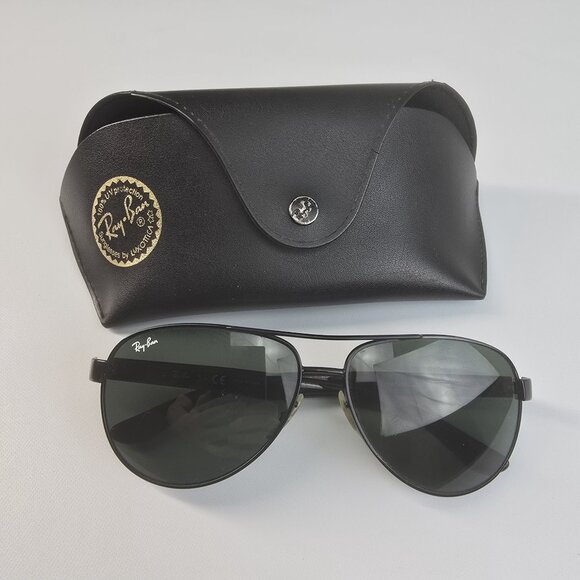 Ray-Ban Men's RB3457 Aviator Sunglasses (some flaws) - Picture 8 of 9